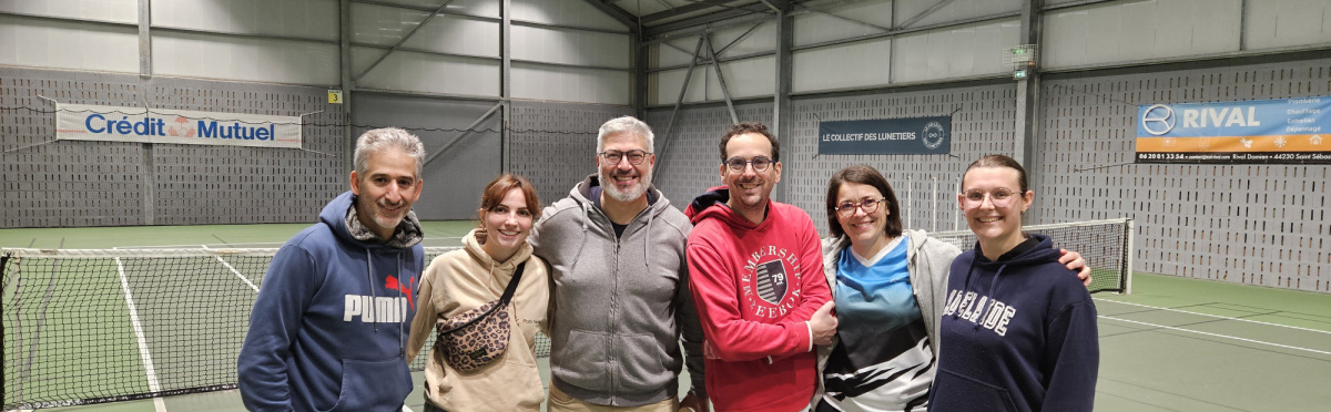 L'équipe presque au complet après la rencontre